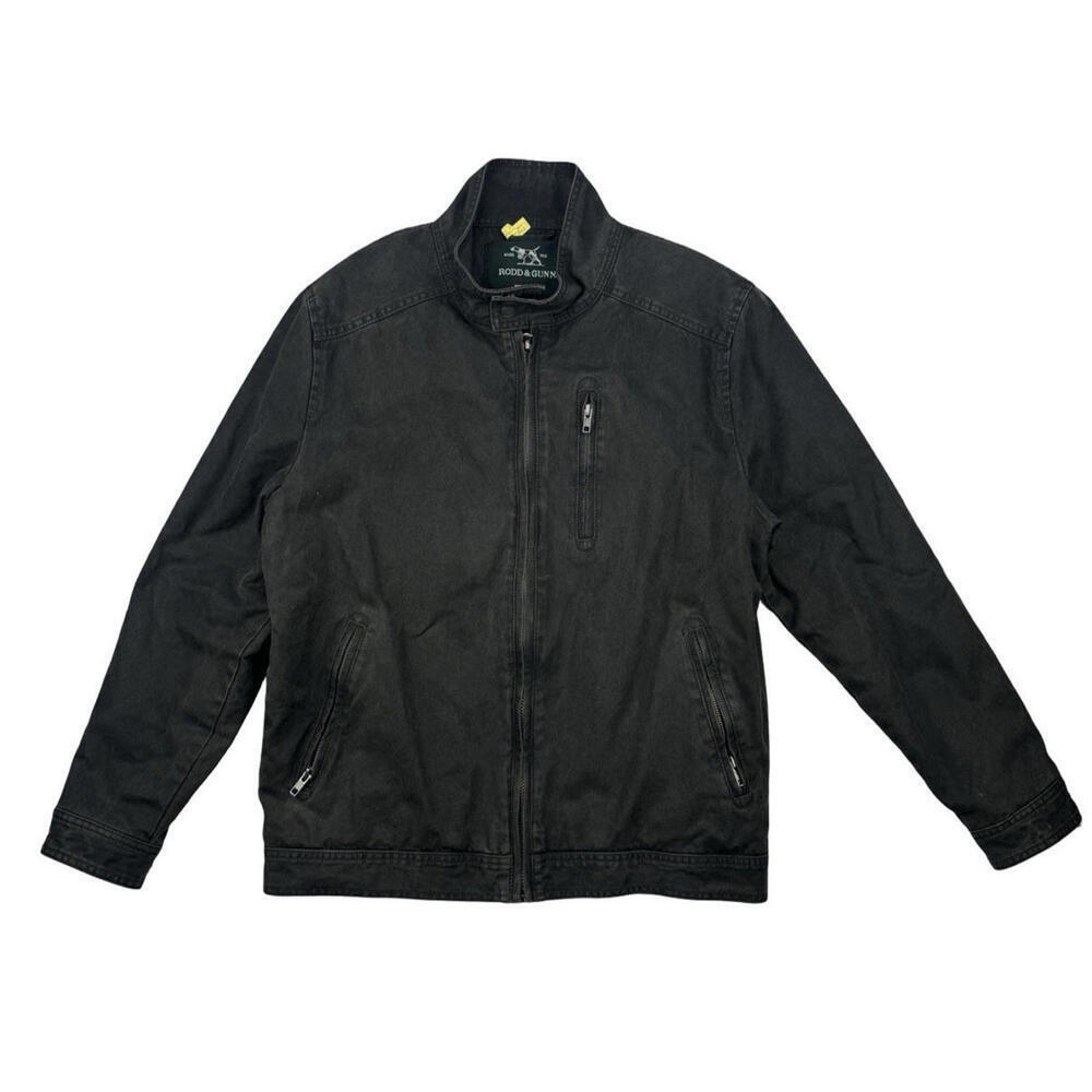 Rodd & Gunn The Jack Jacket Harrington Cotton Bracken Grey Size M